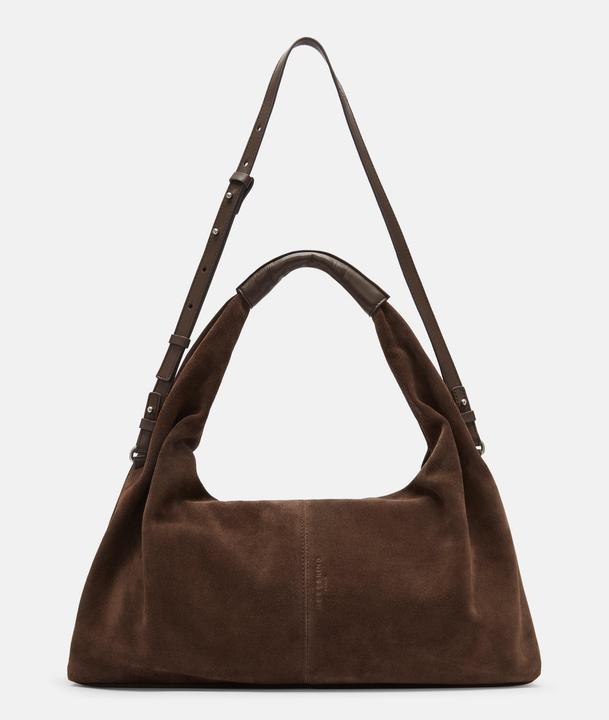 Actual product image Liebeskind Berlin Satchel Geräumige Schultertasche aus weichem Veloursleder