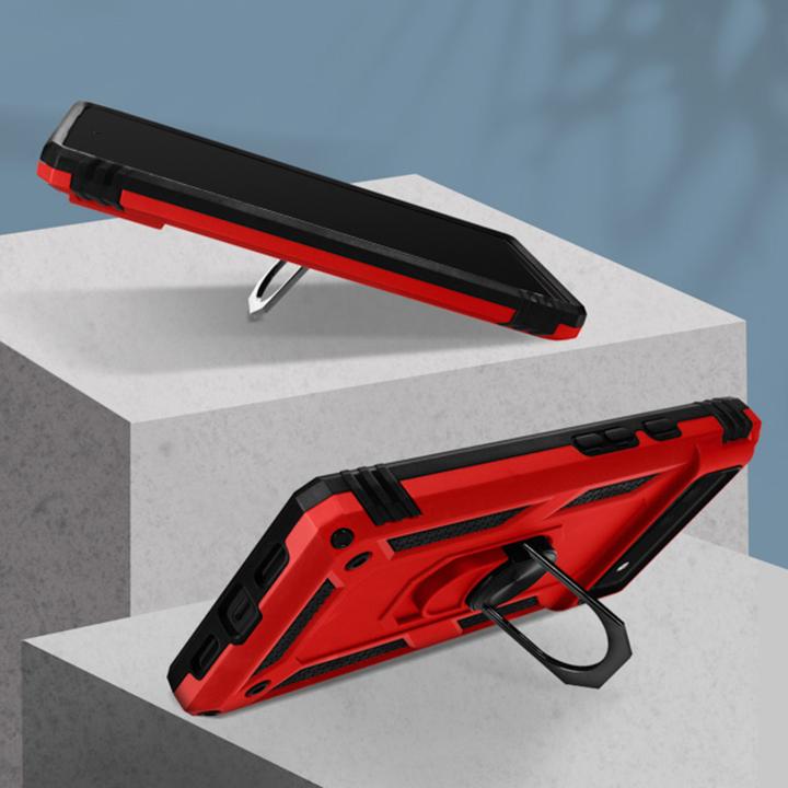 Actual product image Avizar shockproof cell phone case with ring Series (Google Pixel 6a)