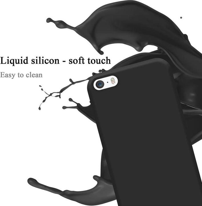 Immagine prodotto Cadorabo Copertura della cassa del silicone liquido TPU (Apple iPhone 5)