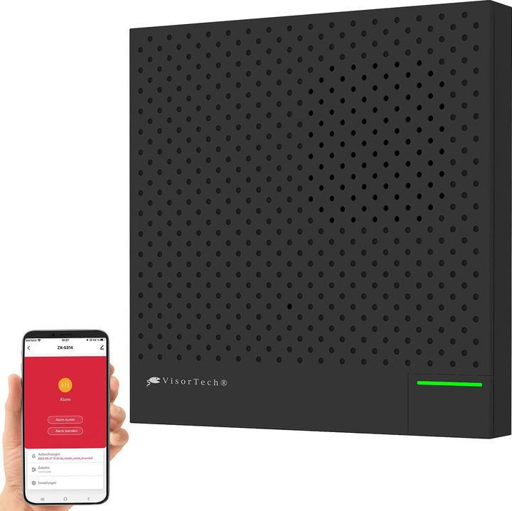 Actual product image VisorTech WLAN alarm system