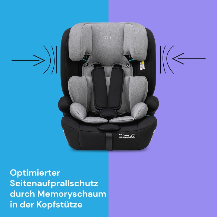 Produktbild Booboo Safety Berlin ohne Isofix (Kindersitz, ECE R129/i-Size Norm)