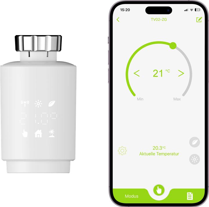 Actual product image Rollei Smart thermostat
