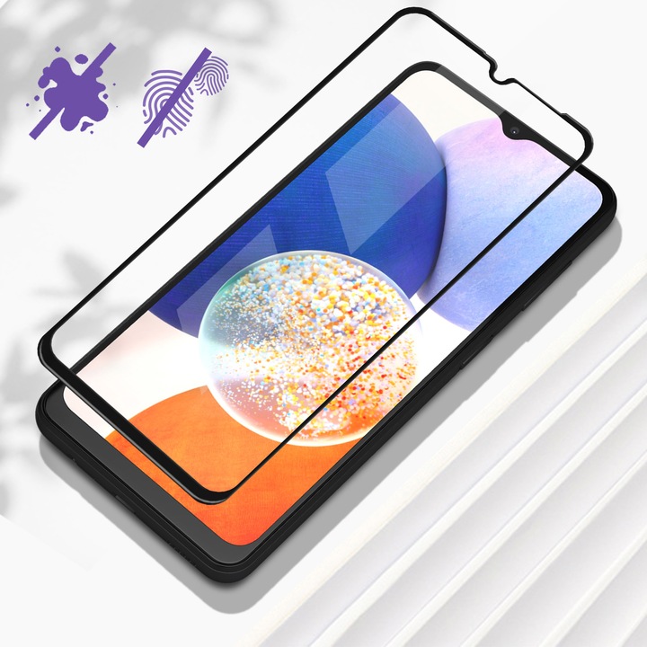 Actual product image Avizar 9H hardness glass display protection film (1 Piece, Samsung Galaxy A14)