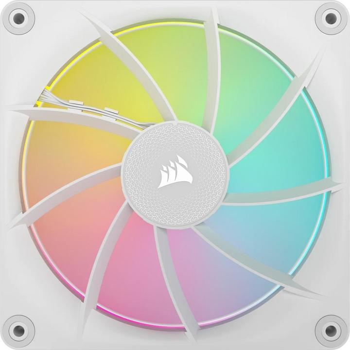Productafbeelding Corsair LX RGB-serie, iCUE LINK LX140 RGB Wit, 140 mm RGB-ventilator, enkele ventilator (140 mm, 1 x)