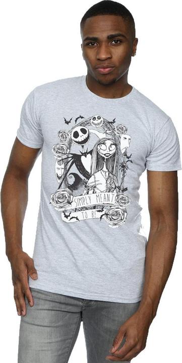 Produktbild Disney Nightmare Before Christmas Simply Meant To Be TShirt (M)