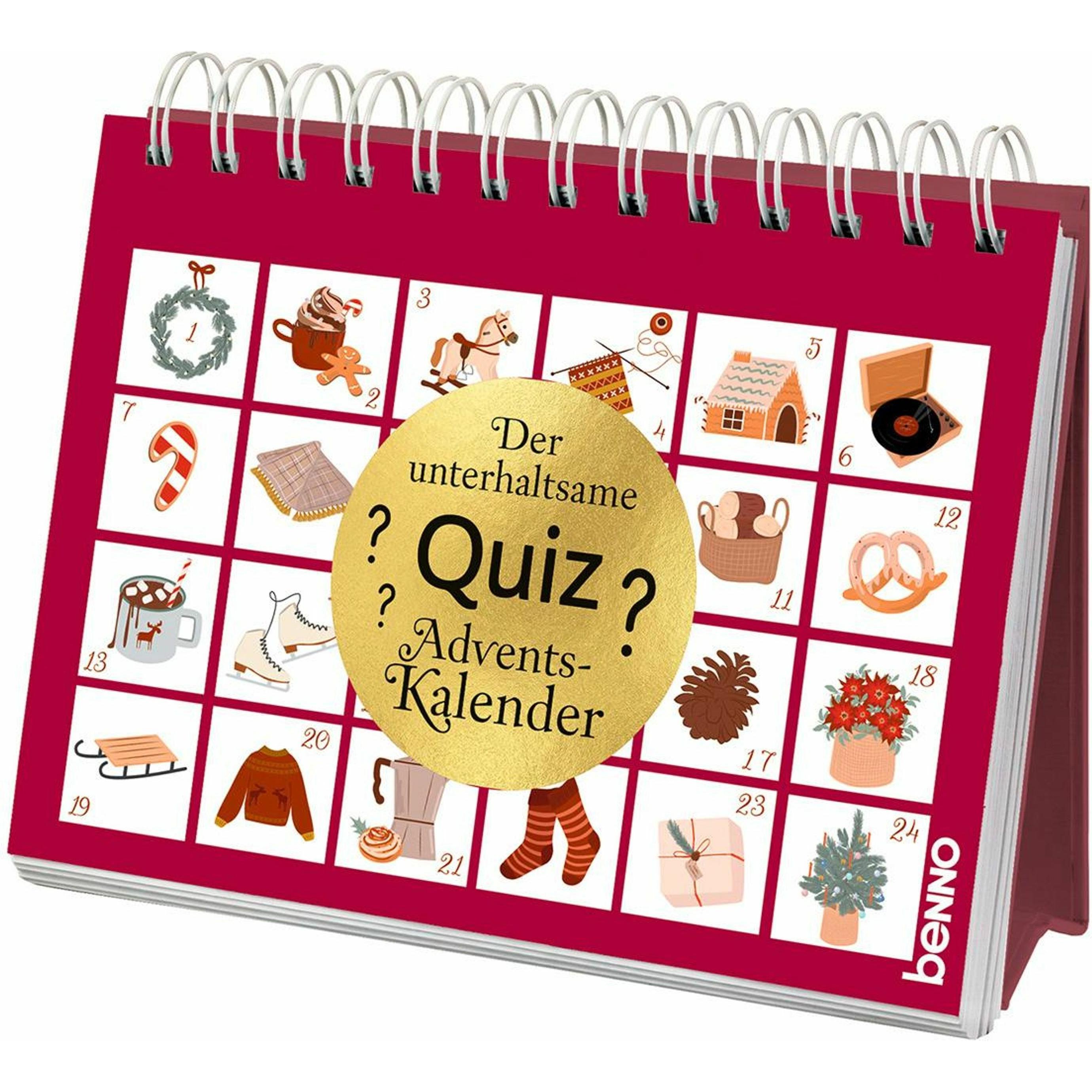 St. Benno Der unterhaltsame Quiz-Adventskalender
