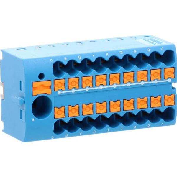 Thumbnail - Phoenix Contact Verteilerblock (Verteiler), Elektronikzubehör + Gehäuse, Blau