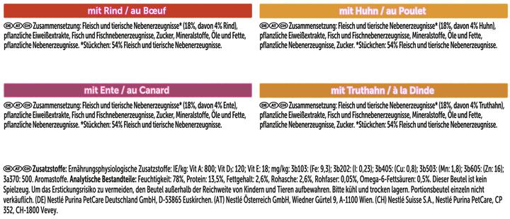 Produktbild Felix Tasty Shreds (Adult, 4 Stk., 80 g)
