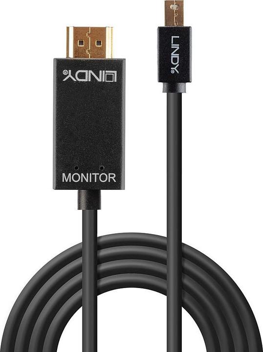 Actual product image Lindy HDMI (Typ A) — Mini DisplayPort (5 m, HDMI, 1.4)