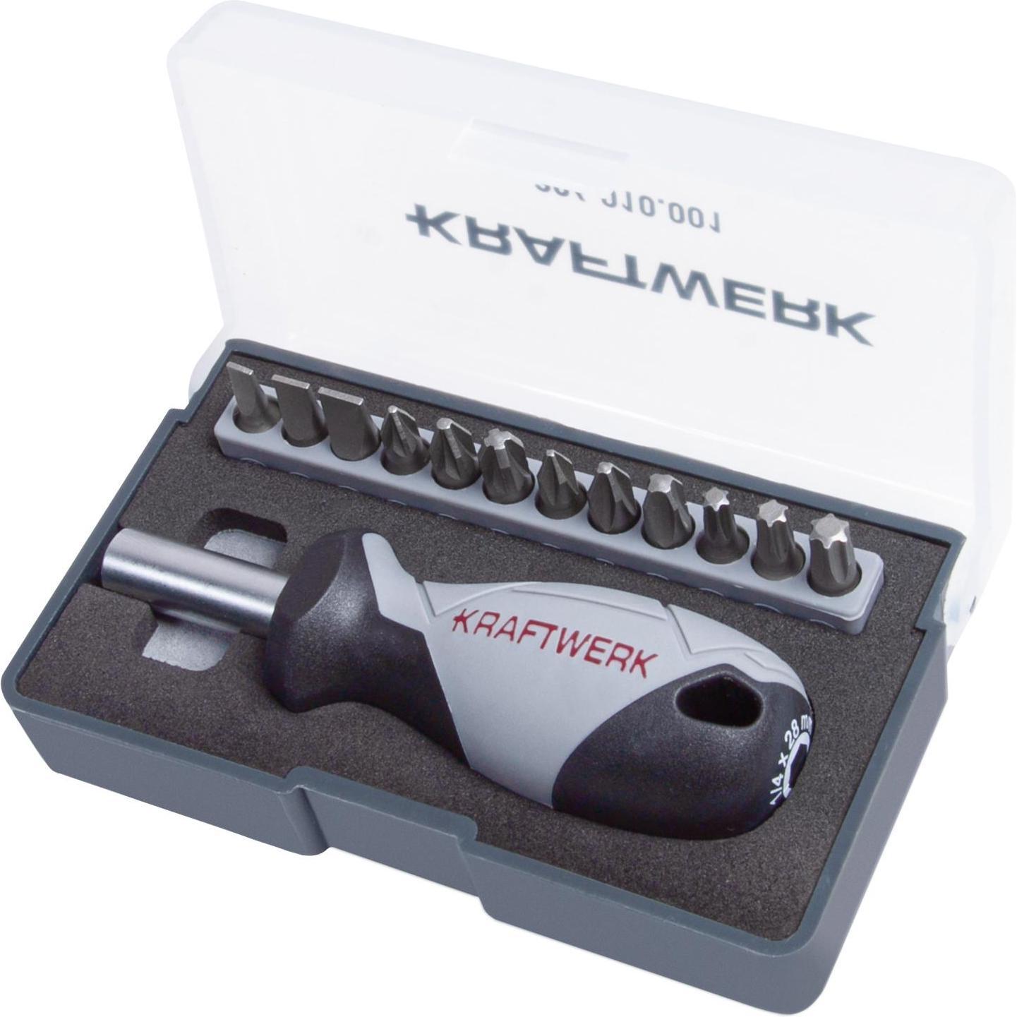 Kraftwerk, Bits, Magnetischer Bit-Schraubendreher (25mm, 1/4" x 25mm)