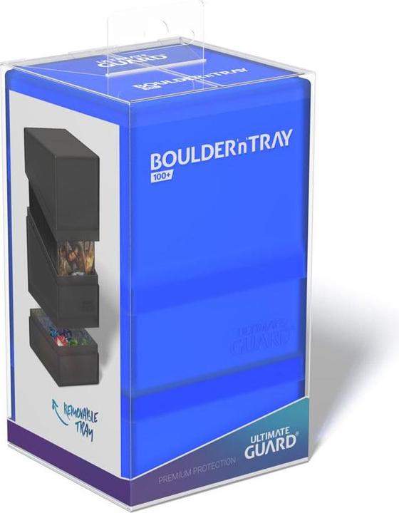 Actual product image Ultimate Guard Boulder'n'Tray 100+ Sapphire