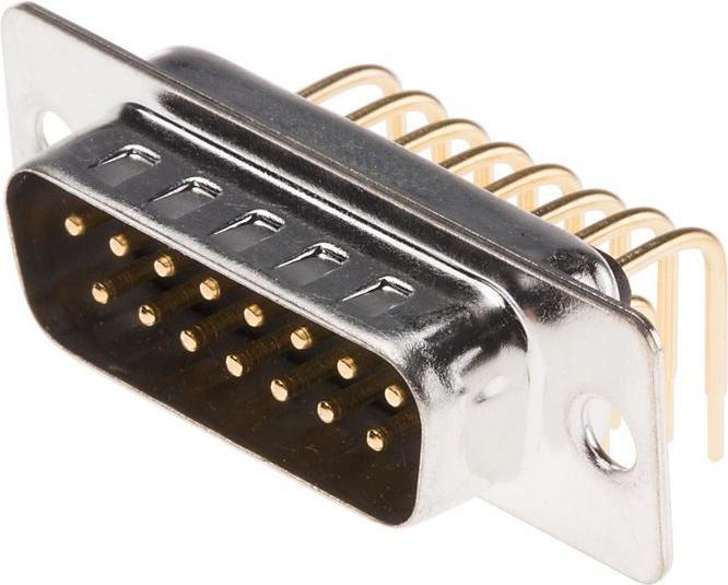 Produktbild RS PRO Sub-D Stecker LP 15-polig 90°