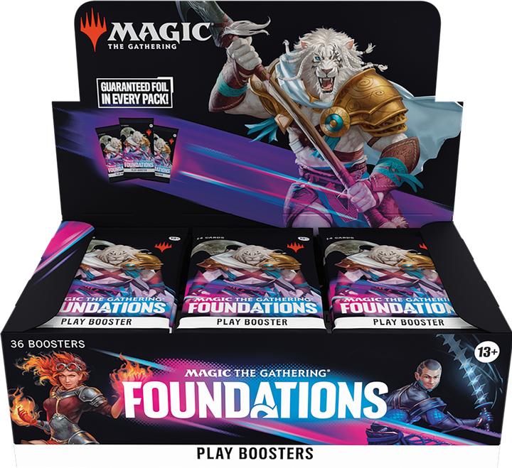 Actual product image Magic the Gathering Foundations (German, Booster display)