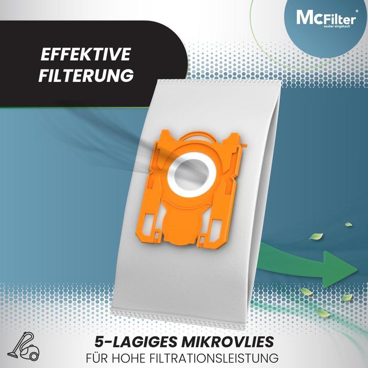Produktbild Mc Filter 20 Staubsaugerbeutel (20x)