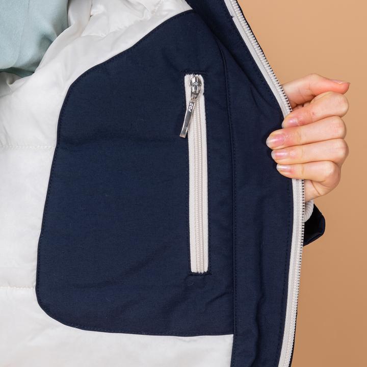 Immagine prodotto Fouganza Giacca da equitazione invernale 500 impermeabile e calda per bambini blu navy (140)