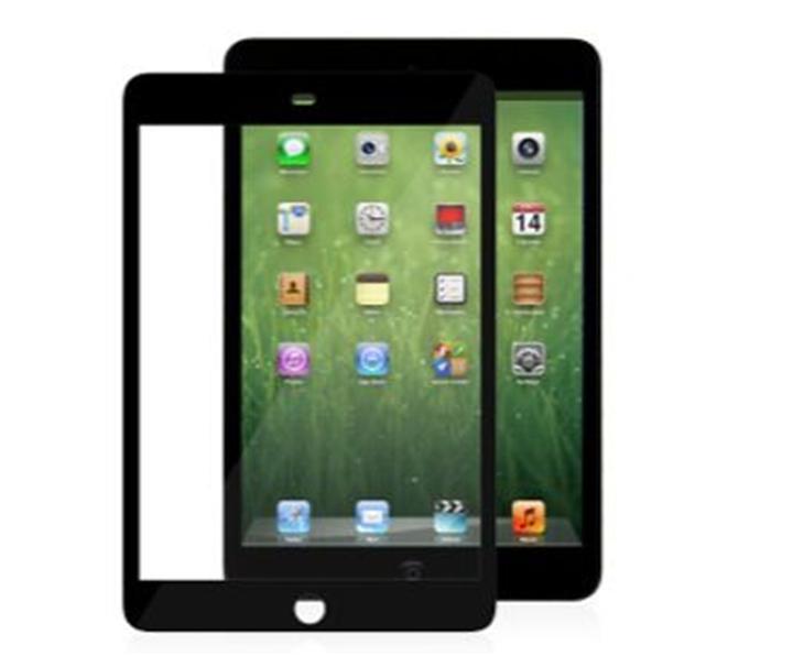 Produktbild Moshi iVisor XT Bildschirmschutz für iPad mini/Retina/3 Schwarzer Rahmen (1 Stk., Apple iPad mini 2012, Apple iPad mini 2013, Apple iPad mini 2014, Apple iPad mini 2015)