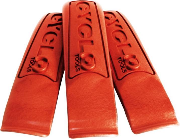 Cycloc Cyclo-Tools Ezytech 3 Stück im Set Reifenheber, Silber, One Size