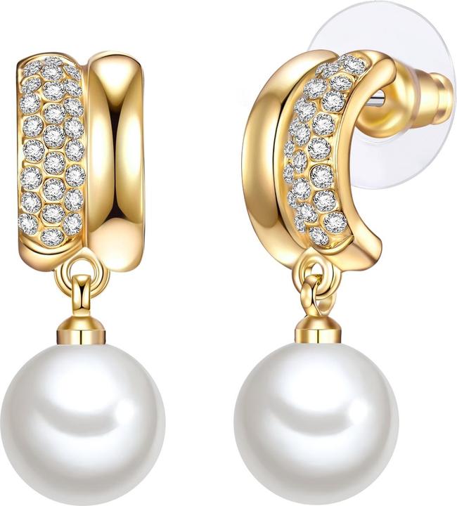 Image du produit Lulu & Jane Alliage métallique verre perle de culture or jaune - 33342 (Alliage métallique)