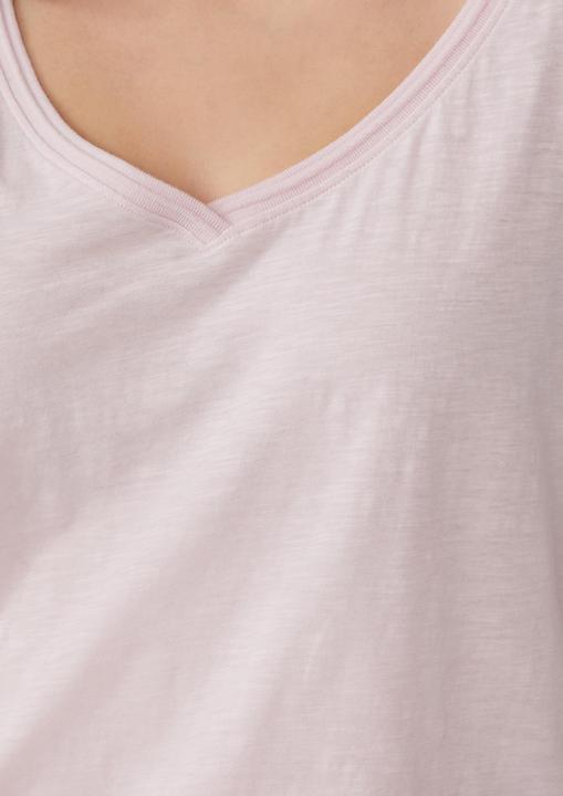 Produktbild S.Oliver T-Shirt T-Shirt aus Flammgarn mit V-Ausschnitt (44)