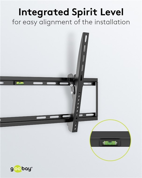Produktbild Goobay Basic Tilt (Wand, 100", 75 kg)