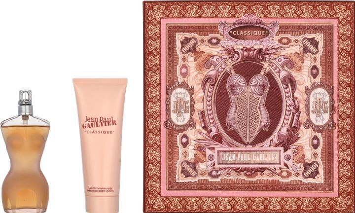 Actual product image Gaultier Classique Gift Set Classique Eau de Toilette 50 ml + Body Lotion 75 ml / 1 pc (Perfume set)