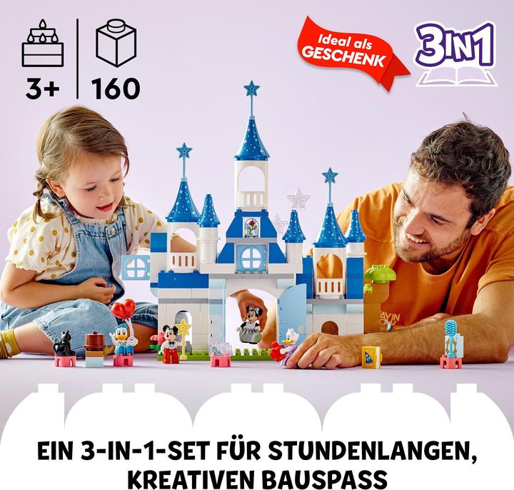 Image du produit LEGO Duplo - Château magique 3 en 1 (10998)