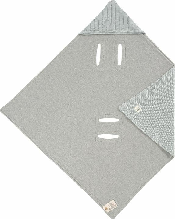 Lässig Knitted blanket for baby car seat (78 x 78 cm)