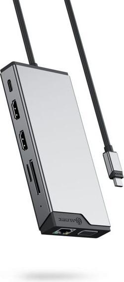 Produktbild Alogic USB-C 12-IN-1 TRIPLE (USB-C, 12 Ports)