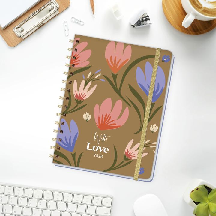 Produktbild Love Spiral-Kalenderbuch A5 2026 (A5)