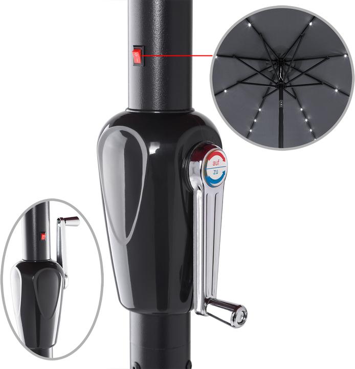 Image du produit Kingsleeve Parasol LED 270cm (2.70 m)