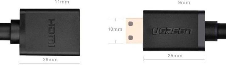 Produktbild Ugreen Mini HDMI – HDMI (Typ A) (0.24 m)
