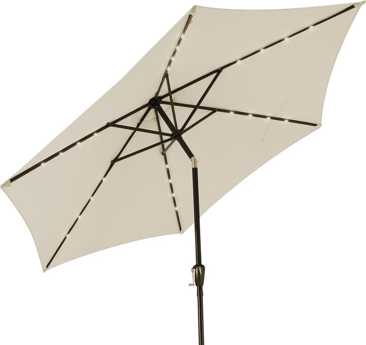 Kingsleeve LED Sonnenschirm 270cm (2.70 m)