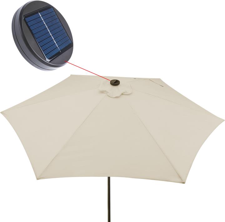 Produktbild Kingsleeve LED Sonnenschirm 270cm (2.70 m)