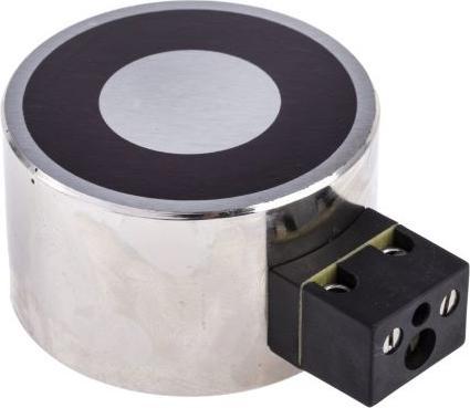 Actual product image Rs Pro 50mm Dia. 24V Electro Holding Magnet