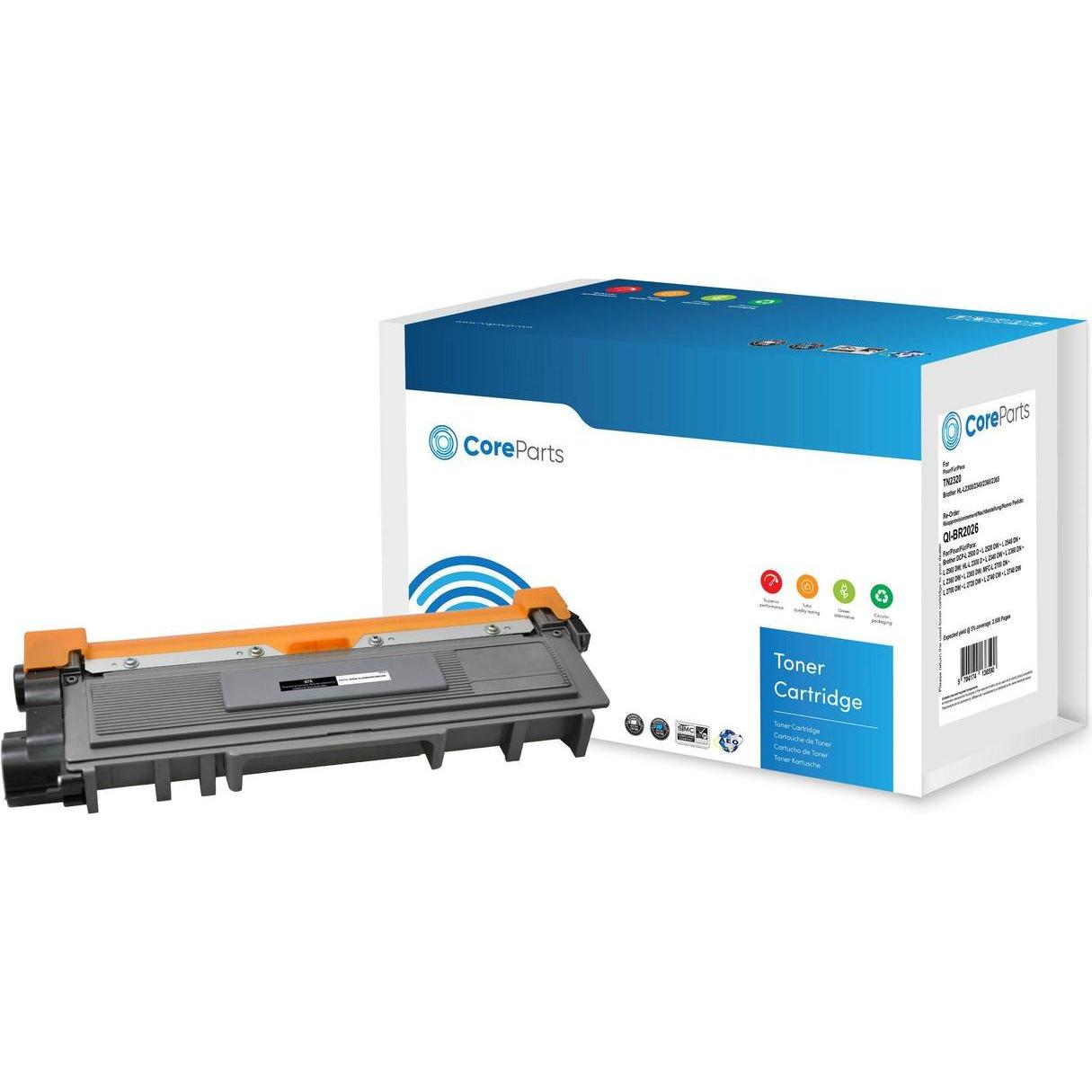 CoreParts, Toner, QI-BR2026 Tonerkartusche (e) Kompatibel (BK)