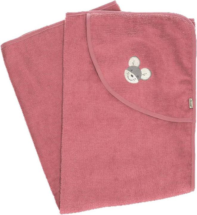 Actual product image Sterntaler GOTS hooded bath towel