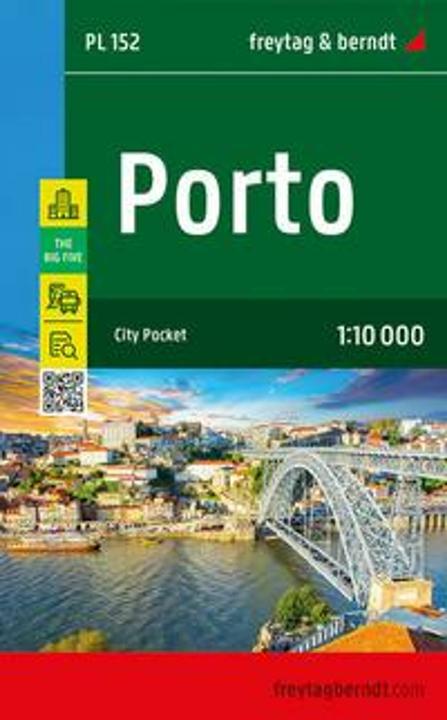 Actual product image freytag&b.Porto, City map 1:15,000, Ci