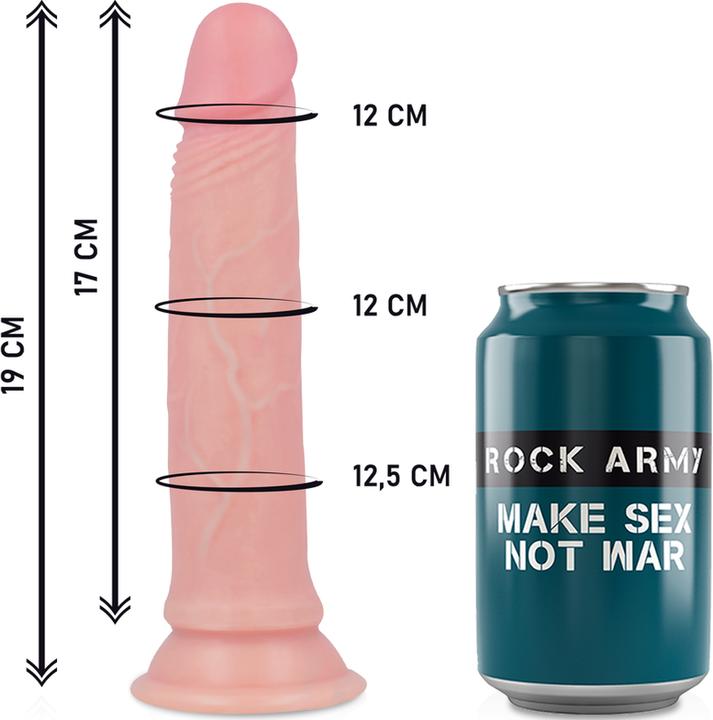 Image du produit Rock Army ROCKARMY - HARNESS + SILICONDILDO FLUIDE PREMIUM AVENGER 19 CM -O- 3.98 CM