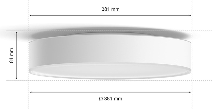 Image du produit Philips Hue White Ambiance Enrave (2400 lm)