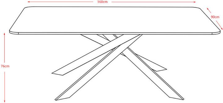 Image du produit Home123 Marena 1 160x90