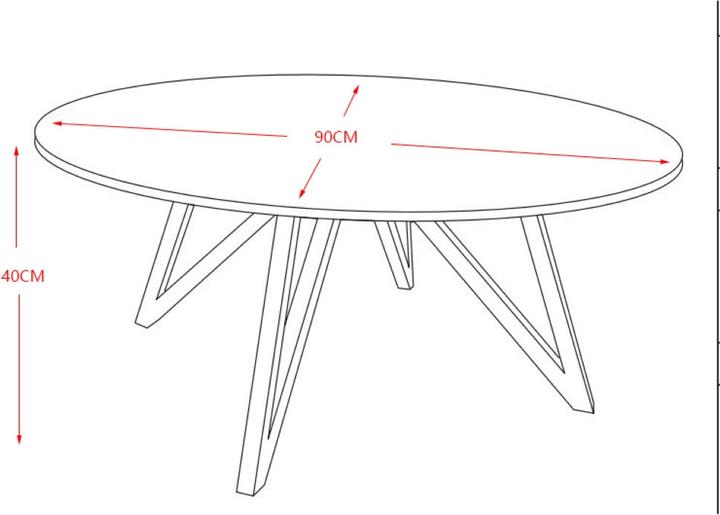 Actual product image Home123 Belizie (40 x 90 x 90 cm)