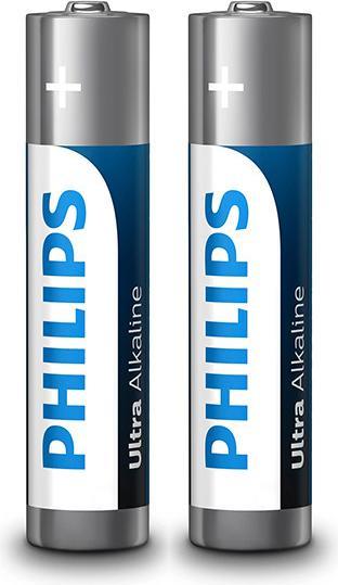 Actual product image Philips Ultra Alkaline (2) LR03E2B/10 (2 pcs., AAA)