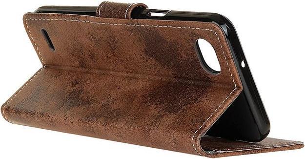 Actual product image MU Classic Vintage leather cover (LG Q6+, LG Q6)