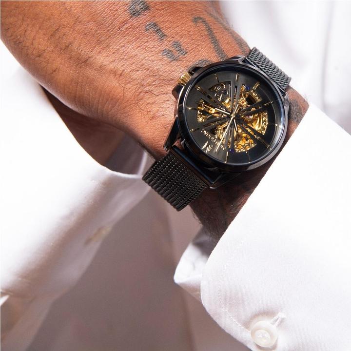 Actual product image Montignac Automatic Watch Round (Skeleton watch, 42 mm)