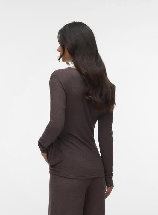 Immagine prodotto Mamalicious Normal geschnitten V-Ausschnitt Top Bluse