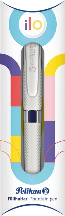Actual product image Pelikan Fountain pen ilo P475 M 817806 White (White, 1x)