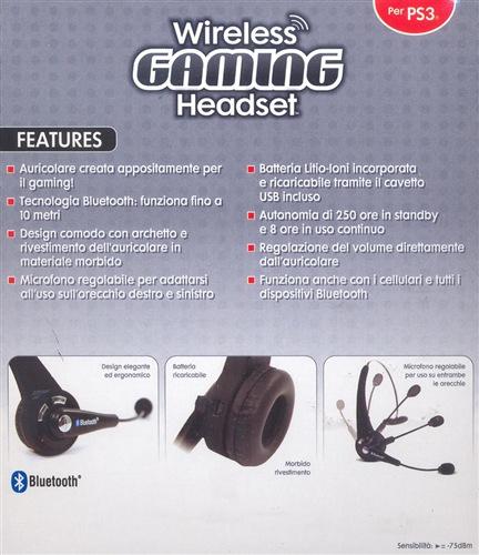 Actual product image Gioteck Headset Compatibile Ps3 (Cable)
