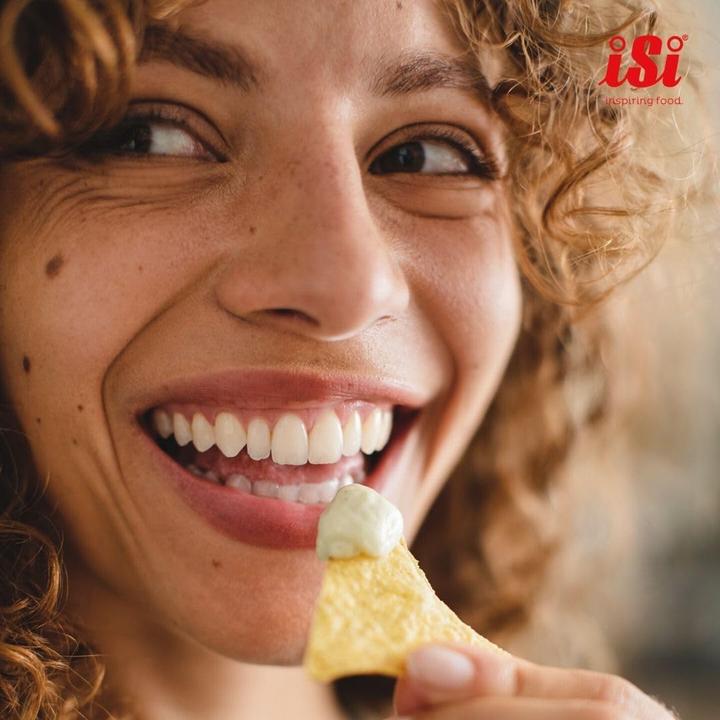 Actual product image ISI Green Whip Cream Dispenser for Vegan and Dairy Cream, Professional Use, Dishwasher-Safe Parts