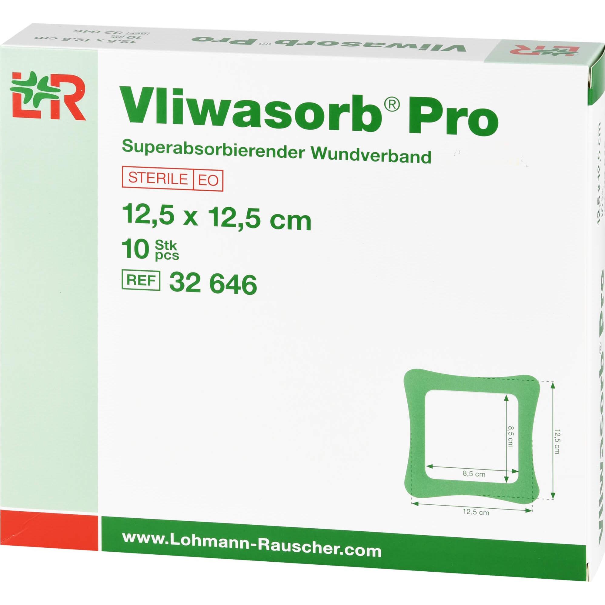 Thumbnail - Lohmann & Rauscher, Verbandsmaterial, VLIWASORB PRO ST12.5X12.5