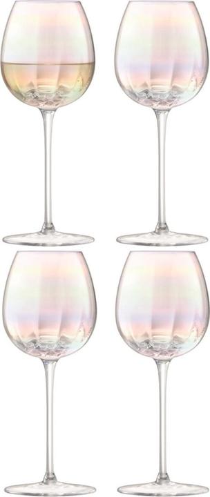 LSA Set di 4 bicchieri da vino bianco perla 325ml - madreperla (32.50 cl, 1 Occhiali, Bicchieri da vino bianco)